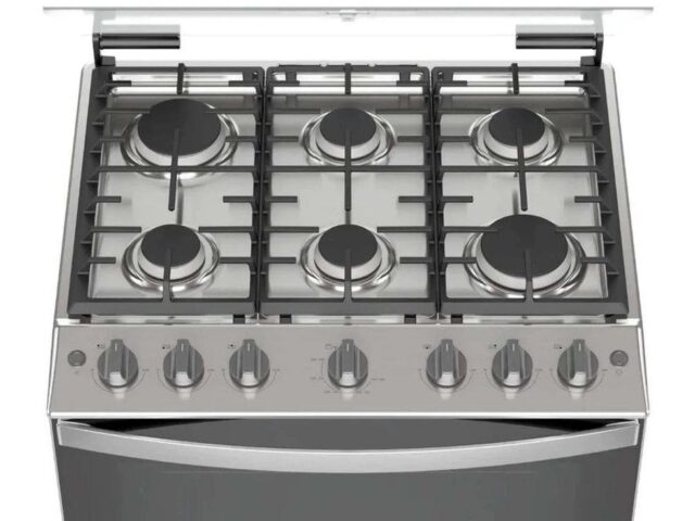 Estufa Horno Whirlpool Gris