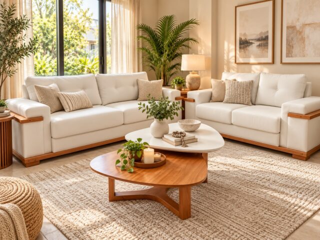 Sala Comfort 3+2 con mesa