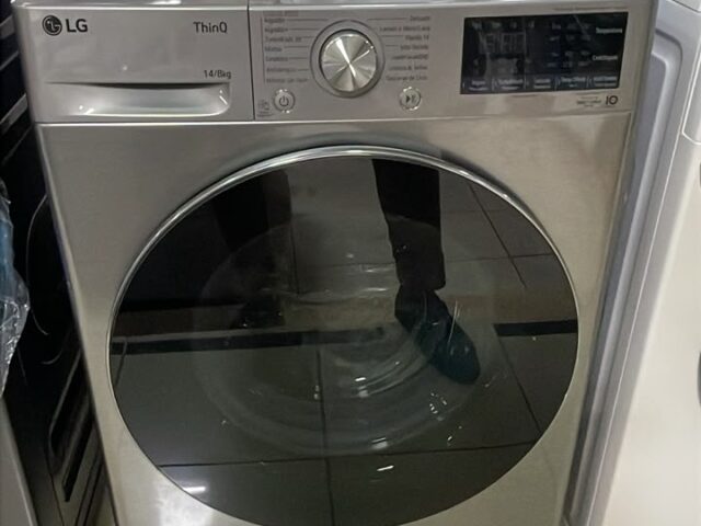 Lavadora Secadora LG 14 kg Gris